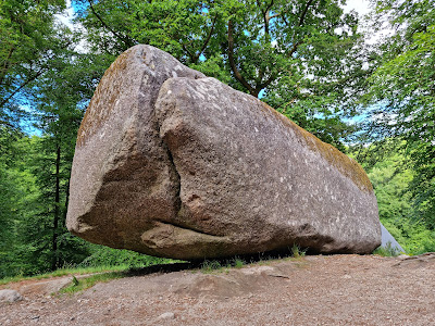 La Roche Tremblante à Huelgoat
