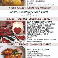 Castello à Alice Castello menu
