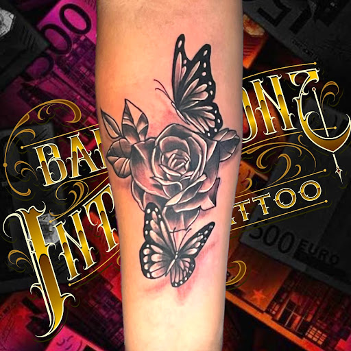 Explore ideas for stomach tattoos, creative tattoo ideas in Newark, available at Bad Intentionz Tattoo & Piercings Studio