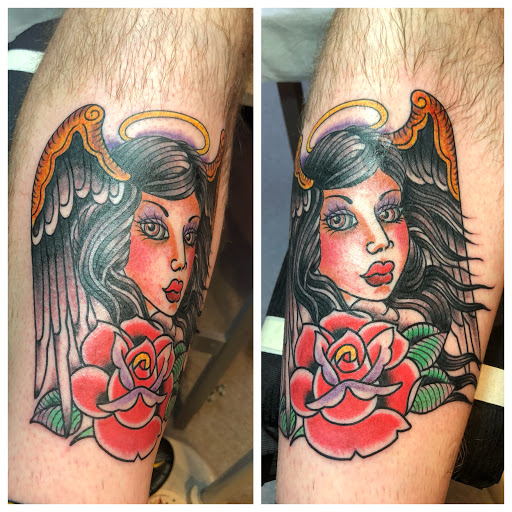 Explore wildflower tattoo ideas, creative tattoo ideas in Warrenville, available at NoodlesTattoo Co. & Studio