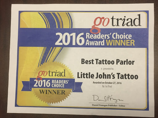 Explore wedding band tattoo ideas for him, creative tattoo ideas in Greensboro, available at Little Johns Tattoo