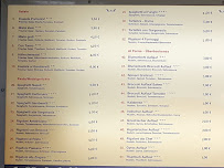 Menu du 1001 Nights à Greifswald