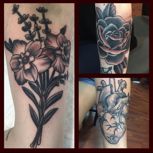 Explore men bicep tattoo ideas, creative tattoo ideas in Laredo, available at Horikawa Tattoo & Piercing Studios