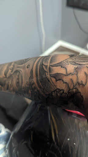 Explore persona 5 tattoo ideas, creative tattoo ideas in Arlington, available at Fluid Ink Tattoo Studio