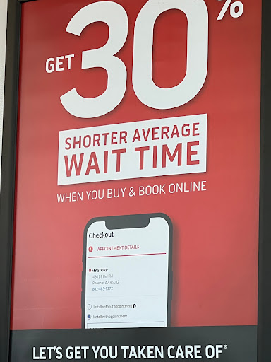 Tire Shop «Discount Tire Store - Phoenix, AZ», reviews and photos, 707 E Carefree Hwy, Phoenix, AZ 85085, USA