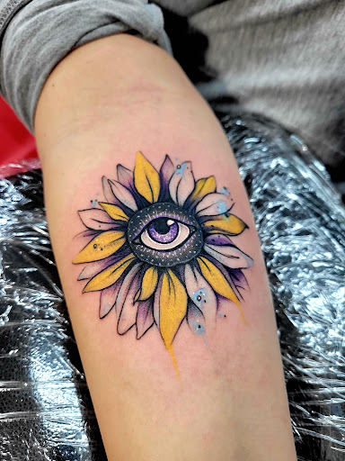 Explore tattoo cover up ideas for dark tattoos, creative tattoo ideas in Benton, available at Spectrum Tattoo