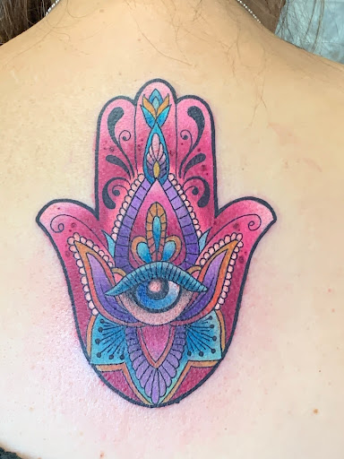 Explore men's fine line tattoo ideas, creative tattoo ideas in Spring, available at Ink Injection