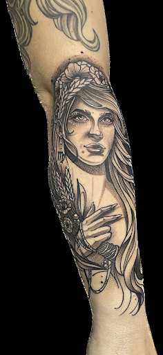 Explore cousin tattoos ideas, creative tattoo ideas in Weatherford, available at Weatherford Tattoo Co.