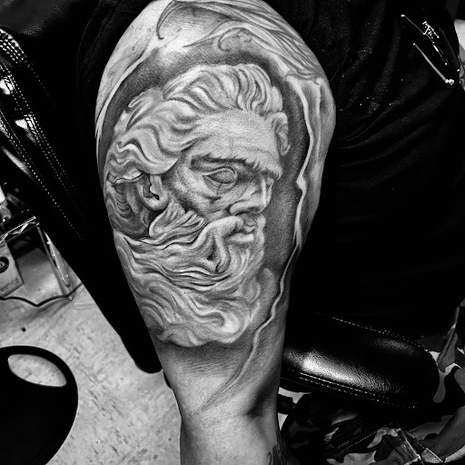 Explore peacock feather tattoo ideas, creative tattoo ideas in El Paso, available at Art of Ink Studios