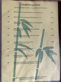 Asia-Thai-Restaurant à Sellin menu