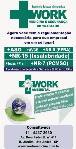 Logo da empresa - Work Ambiental