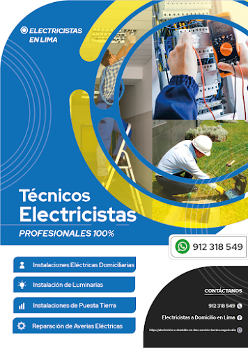 Electricista a Domicilio en Lima, Servicio Técnico Electricista y más - Atención URGENCIAS Electricidad Lima - Electricista