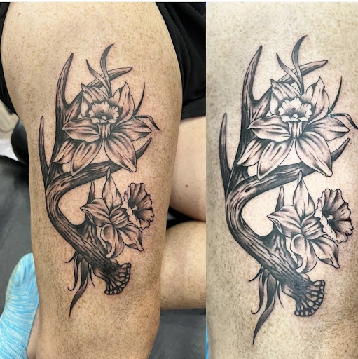 Explore 3d tattoo ideas for men, creative tattoo ideas in Hudson, available at St. Croix Ink Tattoo