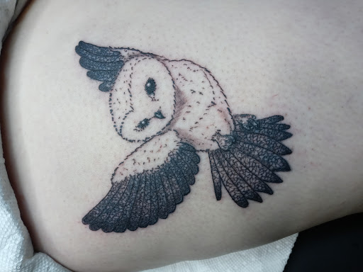 Explore name tattoo ideas chest, creative tattoo ideas in Park Hills, available at Sideshow Tattoo and Piercings