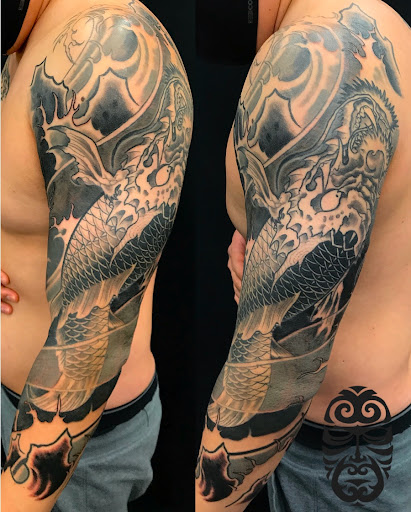 Explore transformation tattoo ideas, creative tattoo ideas in Washington, available at Fattys Tattoos & Piercings H Street