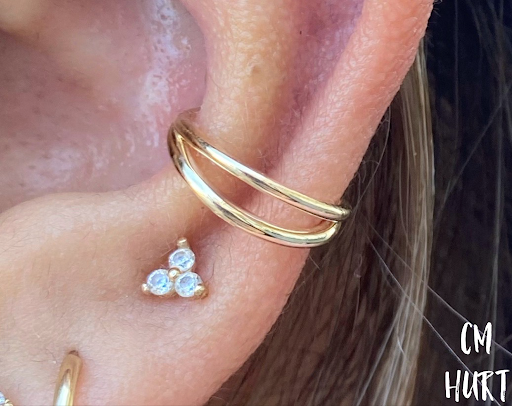 Explore dog memorial tattoo ideas, creative tattoo ideas in Garden Grove, available at CM Hurt Piercing & Jewelry