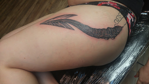 Explore marigold tattoo ideas, creative tattoo ideas in Barre, available at Bury The Needle Tattoo