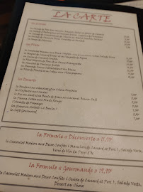 Maison du Cassoulet à Carcassonne menu