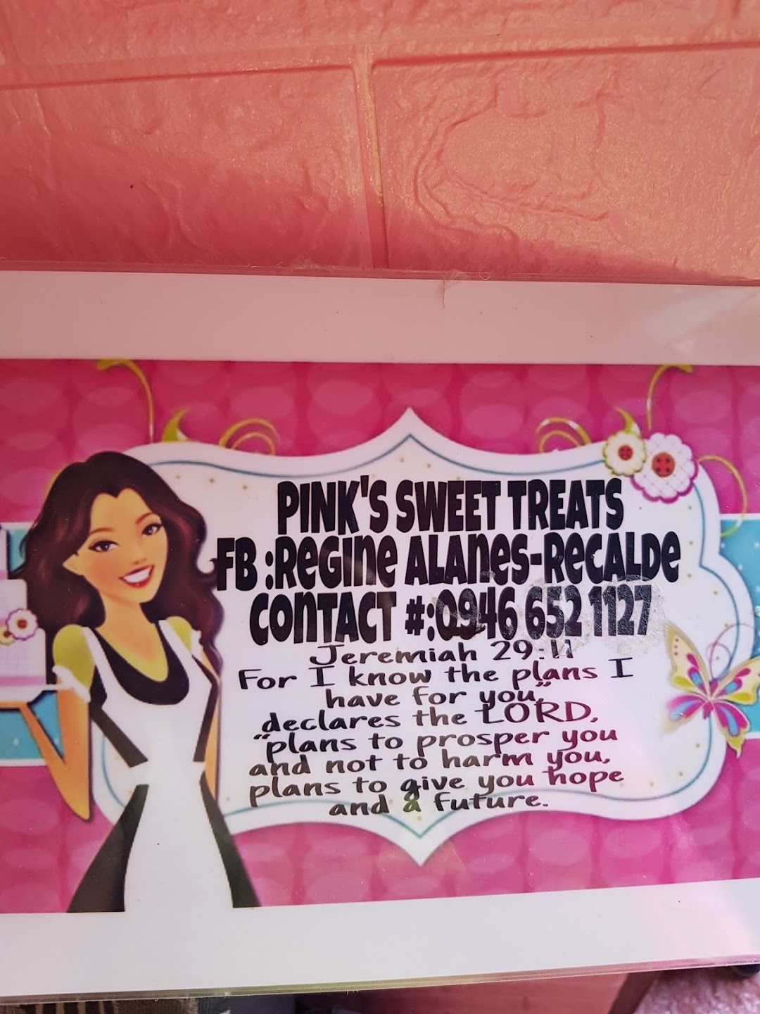 Pinks Sweet Treats-Baked with love
