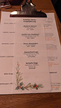Schiller Bräu à Munich menu