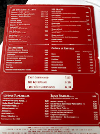 Menu / carte de Brasserie La Chicorée à Lille