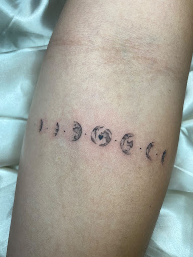 Explore forget me not tattoo ideas, creative tattoo ideas in Goose Creek, available at Red Kirin Tattoo