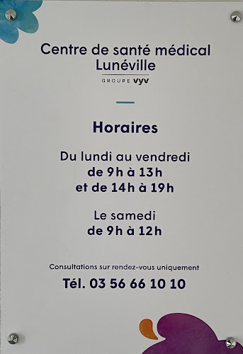 Centre médical Dr Elsa DEMANGEON Lunéville