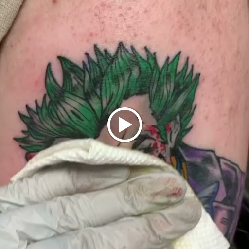 Explore calf tattoo ideas, creative tattoo ideas in Hazard, available at Lost Gypsy Tattoo