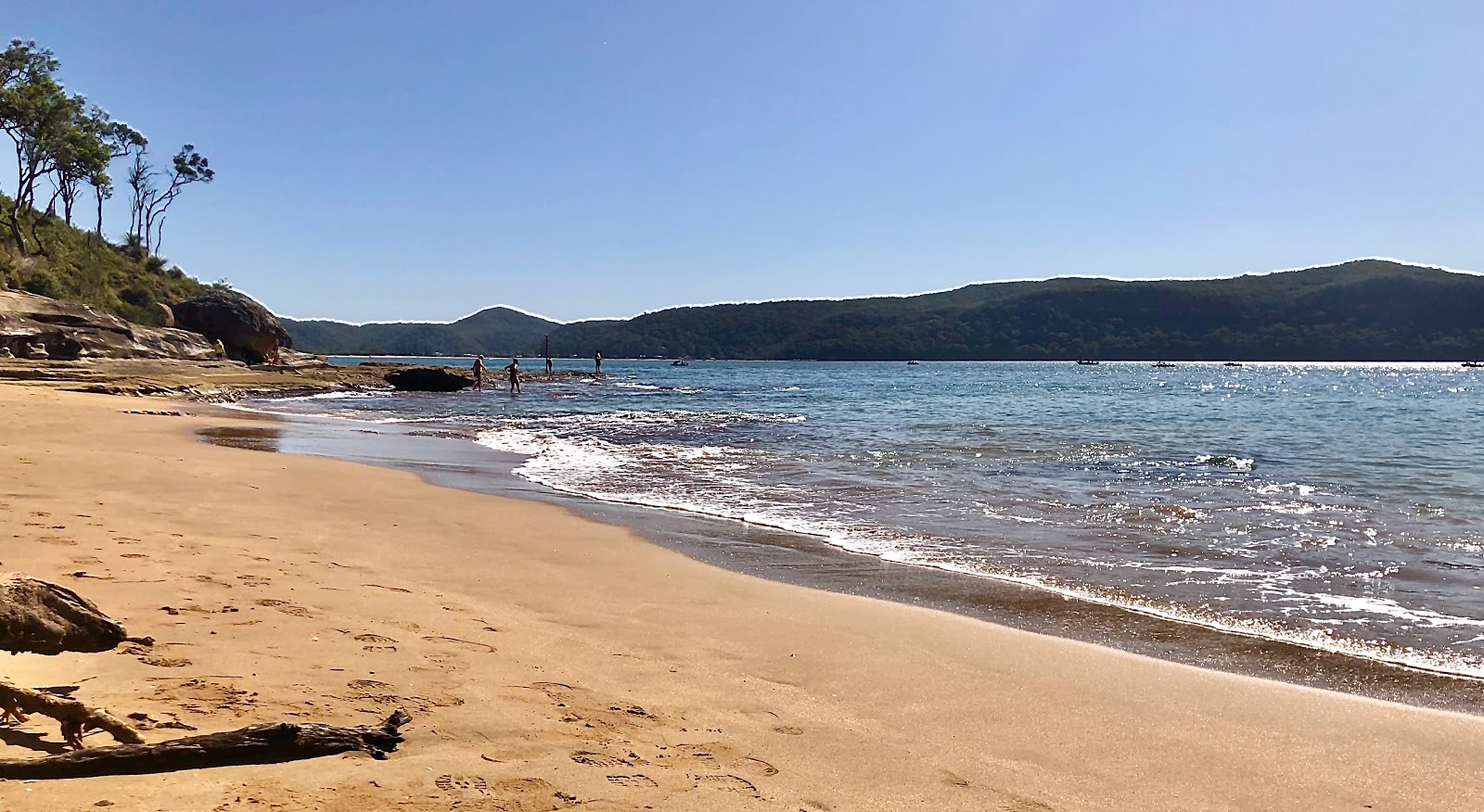 Foto di Flint And Steel Beach con una superficie del sabbia beige