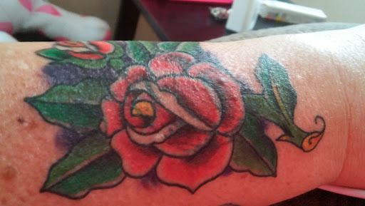 Explore back tattoo idea, creative tattoo ideas in Germantown, available at Ambrotos Tattoo