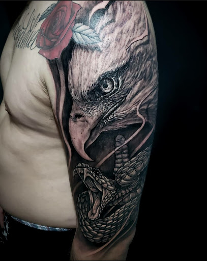 Explore maiden name tattoo ideas, creative tattoo ideas in Phoenix, available at Grand Avenue Tattoo & Piercings