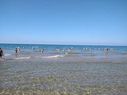 Foto van Orlyonok beach en de nederzetting