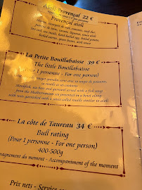 Restaurant de spécialités provençales L'Escaladou à Arles - menu / carte