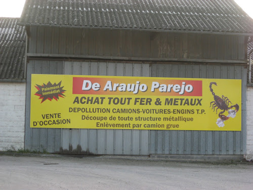 Centre de recyclage Dearaujo Parejo DPR - Ferrailleur Cambrai - Caudry - Saint-Quentin Inchy