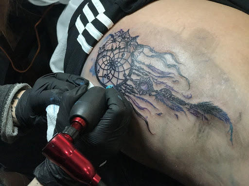 Explore shoulder tattoo ideas, creative tattoo ideas in Shreveport, available at Legacy Ink Tattoo Studio