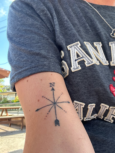 Explore mens family sleeve tattoo ideas, creative tattoo ideas in San Diego, available at Sideshow Tattoo and Piercing