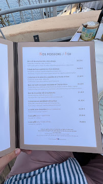 Restaurant français Mayssa Beach à Villefranche-sur-Mer (le menu)