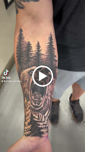 Explore women half sleeve tattoo ideas, creative tattoo ideas in Modesto, available at Ink Disciples Tattoo Parlor