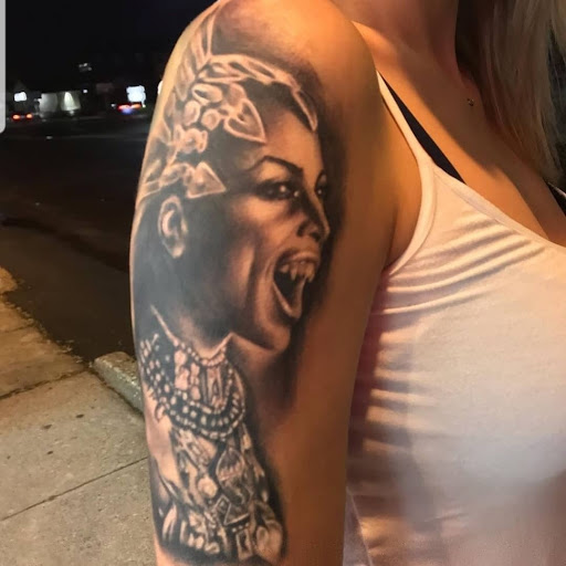 Explore food tattoo ideas, creative tattoo ideas in Ambler, available at Tattoo GalaxyAmbler Piercing & Custom Tattoos