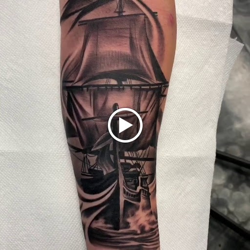 Explore neck tattoos ideas, creative tattoo ideas in Fayetteville, available at Sacred Raven Tattoo Shop