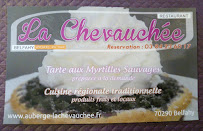 Auberge La Chevauchée à Belfahy menu