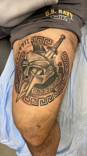 Explore tattoo ideas for women on thigh, creative tattoo ideas in Center Moriches, available at Pine barrens tattoo