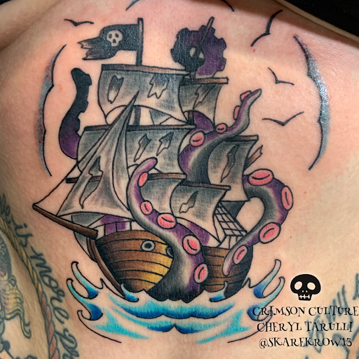 Explore arm tattoo ideas flowers, creative tattoo ideas in Massapequa, available at Crimson culture