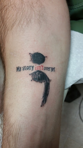 Explore brother and sister matching tattoo ideas, creative tattoo ideas in Cumberland, available at Queen City Ink