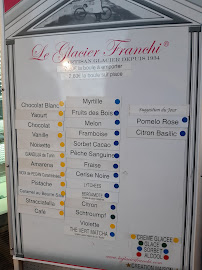 Restaurant Le Glacier Franchi à Strasbourg - menu / carte