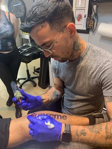 Explore tattoo ideas paw print, creative tattoo ideas in Fort Wayne, available at Grade A Tattoos and Body Piercing