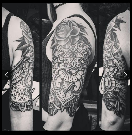 Tattoo Shop «Two Headed Dog Tattoo Studio», reviews and photos, 189 Changebridge Rd #3, Montville, NJ 07045, USA