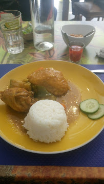 Poulet au curry du Restaurant créole La Canne à Sucre - Café Rhumerie Restaurant à Nantes - n°5