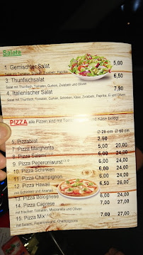 Pizzeria Das Pizzahaus à Kalbach (le menu)