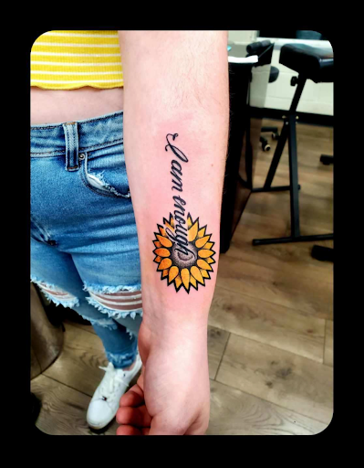 Explore tattoo ideas for father of daughter, creative tattoo ideas in Mexico, available at Majestic Moose Tattoo Haberdashery & Piercing Studio